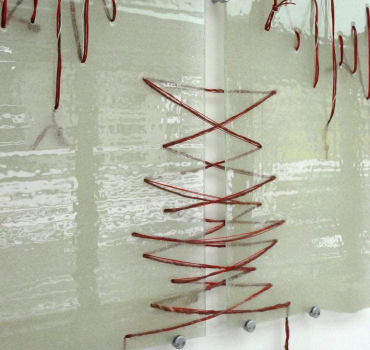 Glasbild
