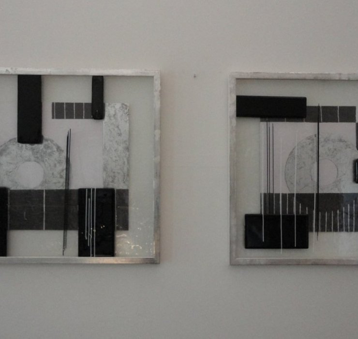 Glasbild