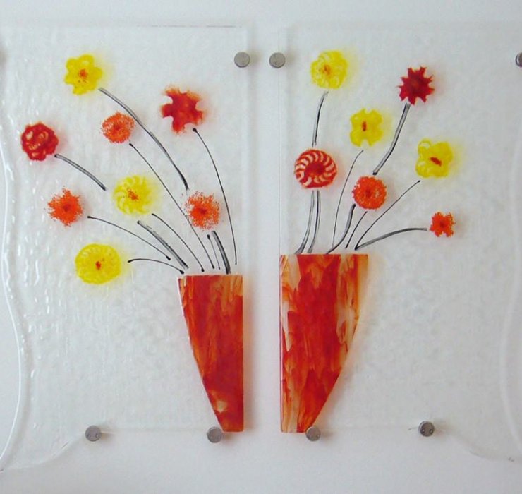 Glasbild