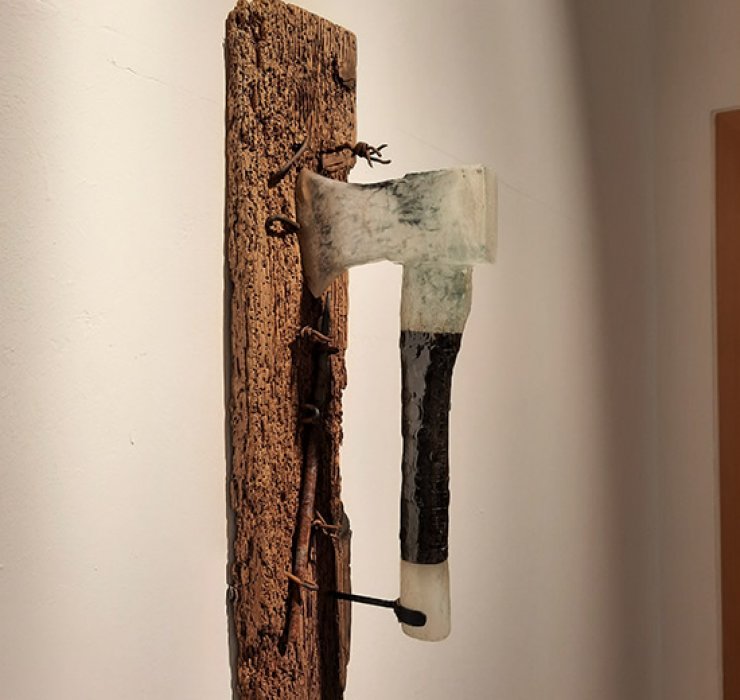 Glastkunst Axt