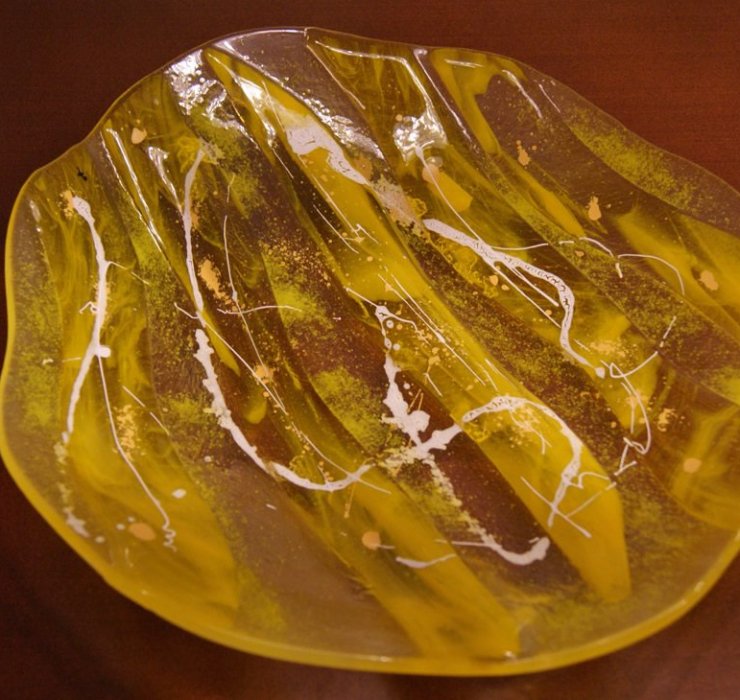 Glasschale