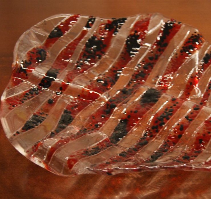 Glasschale