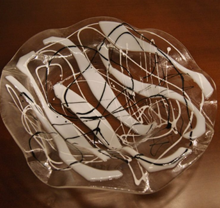 Glasschale