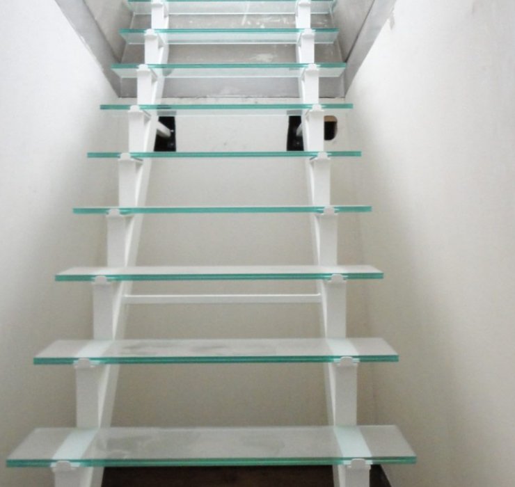 Begehbares Glas