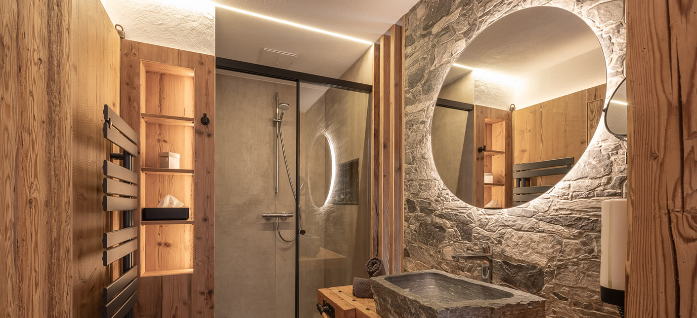 Spiegel im Badezimmer